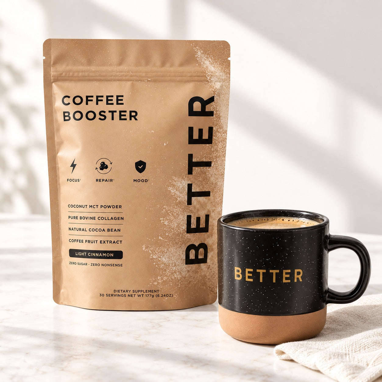A morning cup of coffee with Better